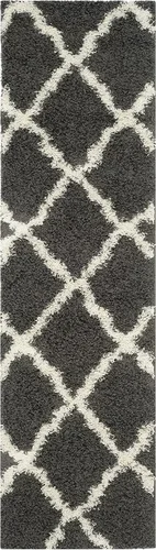 Miniatura 68 de Safavieh - Dallas Shag Collection SGD257A - Alfombra de área con diseño de enrejado de 10 x 14 pies