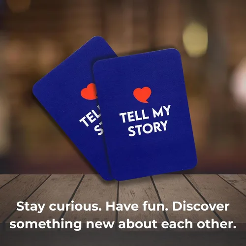 Miniatura 5 de Juego de cartas de conversación Tell My Story: 100 tarjetas de preguntas para apoyar la salud mental, construir confianza y crear conexiones