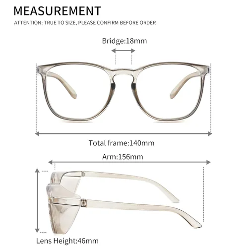 Miniatura 5 de Alsenor Gafas de seguridad antiniebla, gafas protectoras con bloqueo de luz azul, antipolvo, protección UV, para hombres y mujeres (verde)
