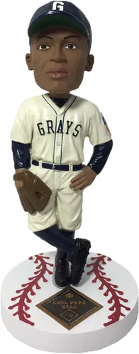 Cool Papa Bell Ligas Negro Campo de leyendas Color Bobblehead Negro Ligas