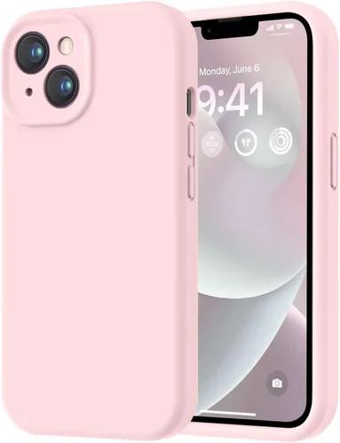 Miniatura 46 de LOVE 3000 Compatible con Funda para iPhone 15, [Cámara de Cobertura Completa de Silicona Suave] [Protección contra Caídas de 8 pies], Forro de Negro