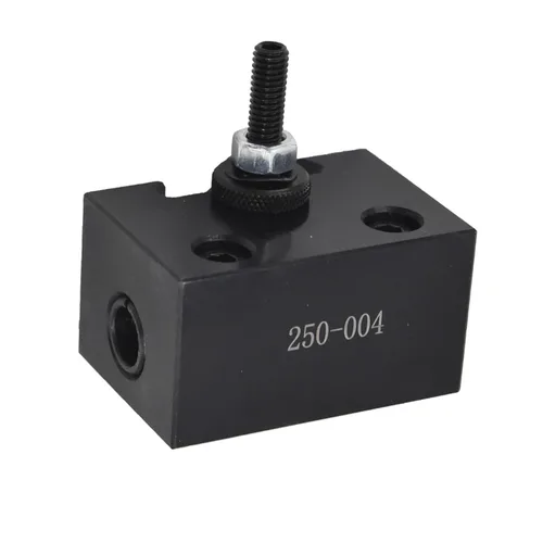 Miniatura 6 de Kimllier 6 piezas OXA 250-000 Tipo de cuña de cambio rápido Herramienta Post Set 8 pulgadas Swing OXA Tool Post