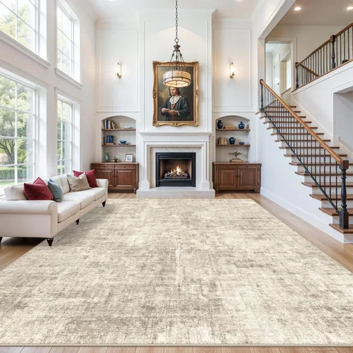 Miniatura 61 de Alfombra antideslizante lavable de 2 x 3 pies - Alfombra suave de pelo bajo para cocina, entrada y dormitorio - Tapete moderno para puerta
