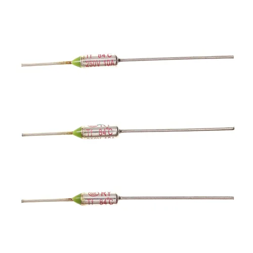Miniatura 34 de Fusible térmico de temperatura metálica RY65 149.0 °F 149 ℉ 10A 250V 10 piezas