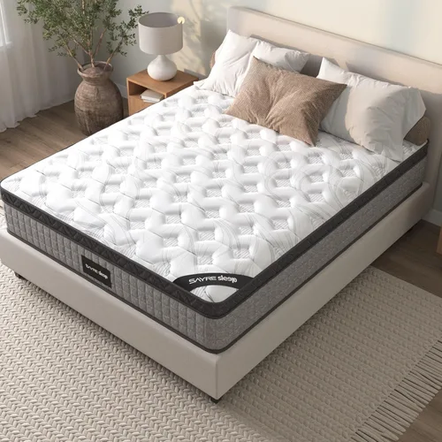 Colchón individual de 6 pulgadas, colchones de tamaño individual en una caja para litera, cama nido, colchón híbrido de espuma viscoelástica para