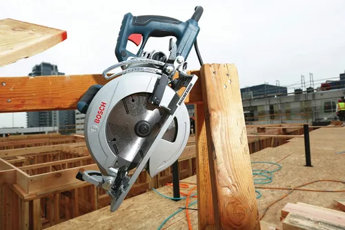Miniatura 6 de Bosch CSW41 sierra circular de accionamiento helicoidal, de 7 1/4 pulgadas