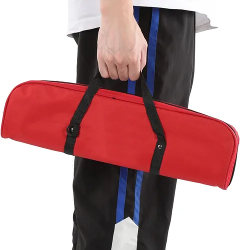 Miniatura 6 de Melódica para principiantes de 32 llaves, portátil con bolsa de transporte, boquilla de corneta, entrenamiento musical para niños, rojo