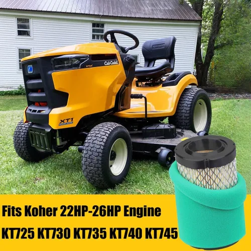 Miniatura 3 de 32 083 13-s Filtro de aire para motores Kohler serie 7000 con filtro de aceite 52 050 02 para cortacéspedes Kohler KT725 KT735 KT740 KT745 KT735-745