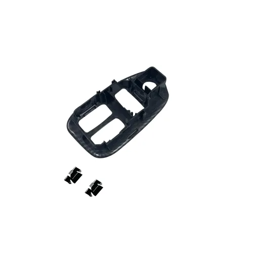 Miniatura 4 de 1 par de paneles de interruptor de ventana de fibra de carbono con clips compatibles con Chevy Camaro 1993-2002