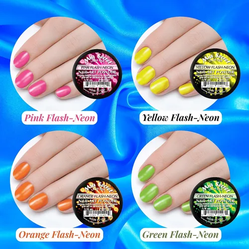 Miniatura 3 de Mia Secret - Colección de polvo acrílico para uñas, polímero Marry ME, 6 piezas