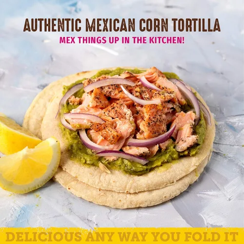 Miniatura 4 de Del Campo Tortillas de maíz suaves, Bolsa redonda de 6 in, 1 lb lb. Auténtica comida mexicana de maíz 100 % natural, sin gluten Opciones