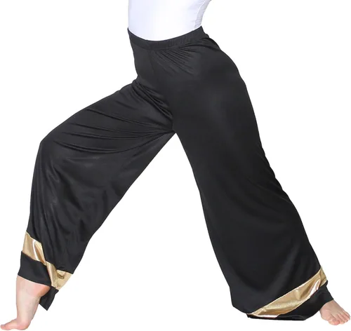 Miniatura 3 de Danzcue Pantalón palazzo de baile de alabanza para mujer