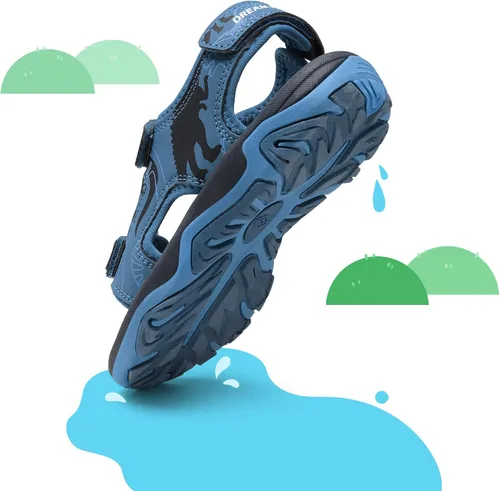 Miniatura 3 de DREAM PAIRS Sandalias deportivas de verano para niños y niñas, zapatos deportivos de agua para niños pequeños