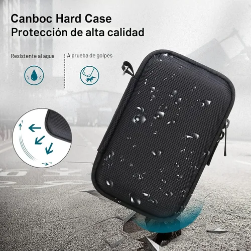 Miniatura 4 de Canboc Funda para cámara Canon PowerShot G7 X Mark III/G7X Mark II Cámara Digital 4K Vlogging, Bolsa para Cámara de Video 4K Point and Shoot, Negro