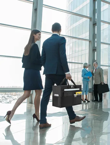 Miniatura 2 de Qozary Paquete de 2 Cajas Organizadoras de Carpetas de Archivos - Bolsa Portátil para Archivos Colgantes con Tapas, Caja Organizadora de Archivos