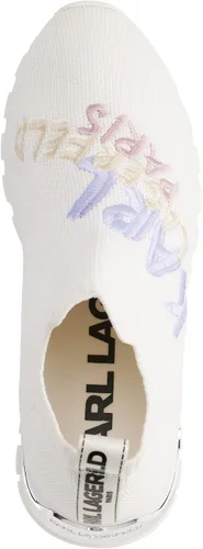 Miniatura 4 de Karl Lagerfeld Paris Mirren - Tenis bordados sin cordones para mujer
