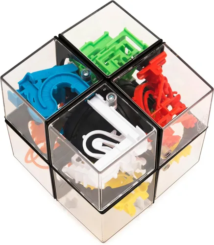 Miniatura 6 de Rubik’s, Perplexus Hybrid 2 x 2 Juego de Laberinto 3D Gravitacional Rompecabezas Fidget Juguete Bola, para Niños y Adultos de 8 años en adelante