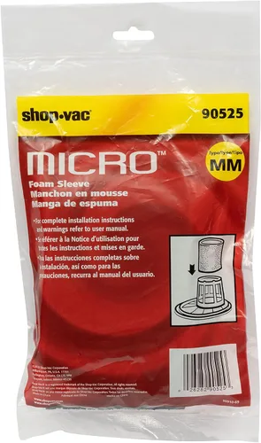 Miniatura 4 de Shop-Vac Manga de filtro de película MICR