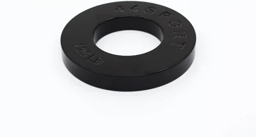 Miniatura 2 de 44LLC 44SPORT - Juego de 2 discos de peso olímpicos fraccionales de 1.25 libras, color negro