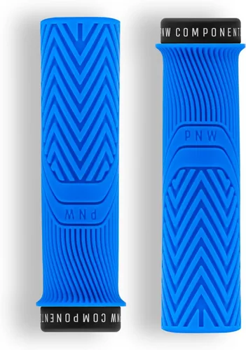 Miniatura 2 de PNW Components Loam MTB Bike Grips - Puños de manillar de bicicleta de montaña con bloqueo - Goma pegajosa 25A - Agarre ergonómico para sendero