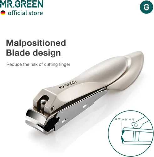 Miniatura 5 de MR.GREEN Cortaúñas de seguridad para bebés, cortaúñas para el cuidado de uñas, cortador de uñas para recién nacidos, herramientas de manicura