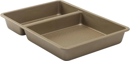 Miniatura 10 de GoodCook BestBake - Bandeja para hornear rectangular antiadherente de bronce de 9 x 13 pulgadas, acero al carbono texturizado, resistente a