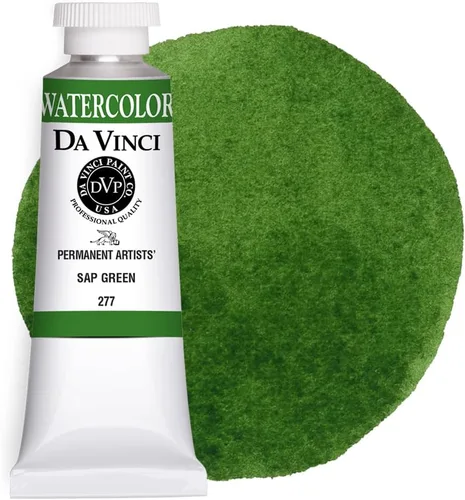 Miniatura 116 de DA VINCI PAINTS Pintura de acuarela para artista profesional, Gamboge (tono), 0.5 fl oz
