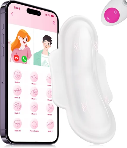 Miniatura 8 de Vibrador portátil con control remoto por aplicación para ropa interior, juguetes sexuales para adultos para mujeres o parejas, vibrador mini