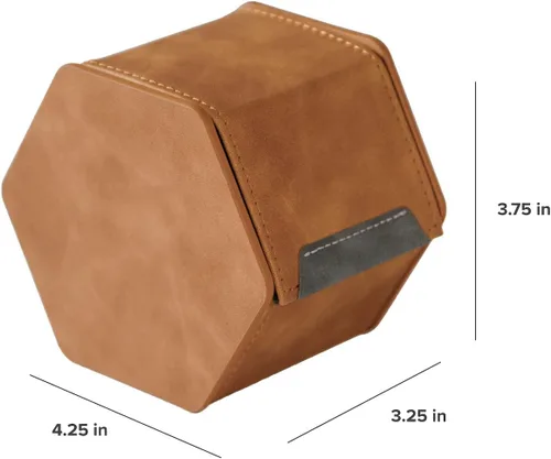 Miniatura 6 de Funda protectora de viaje para reloj de 1 ranura, organizador de relojes de alta calidad, con cuero vegano, almohada ajustable para cualquier reloj