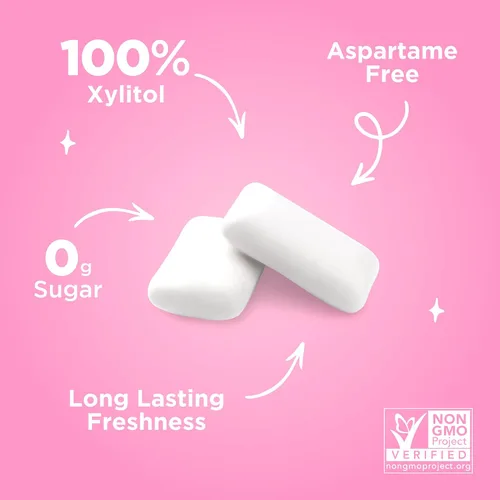 Miniatura 6 de PUR Goma de mascar con 100% xilitol