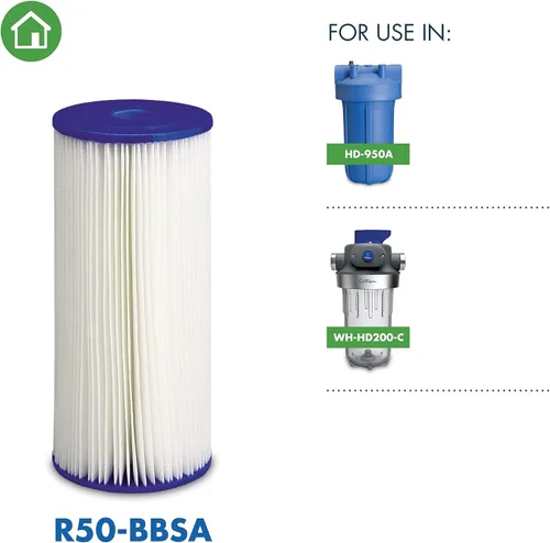 Miniatura 2 de Culligan R50-BBSA Cartucho de filtro de agua resistente para toda la casa, 24,000 galones