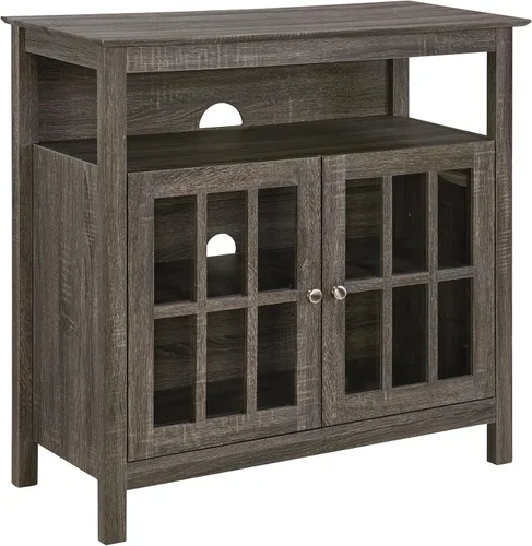 Miniatura 10 de Convenience Concepts Big Sur Highboy Soporte de TV de 36 pulgadas, moderno centro de entretenimiento para televisores de hasta 40 pulgadas, armario