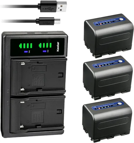 Miniatura 6 de Kastar NP-QM71D LTD2 Cargador de batería USB compatible con Sony CCD-TRV355 CCD-TRV360 CCD-TRV380 CCD-TRV430 CCD-TRV460 CCD-TRV480 CCD-TRV530
