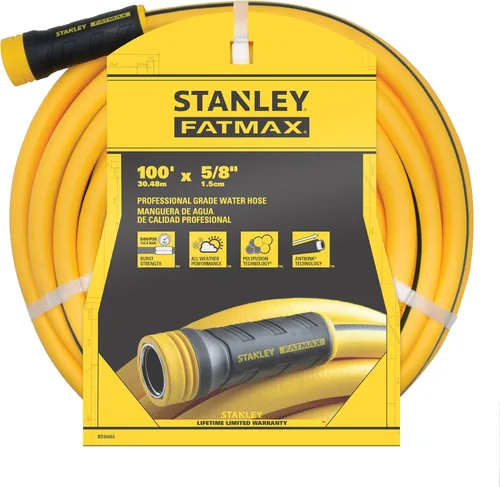 Miniatura 10 de Manguera de jardín Stanley FATMAX de grado profesional, 50 pies x 5/8 pulgadas, amarilla, 500 PSI