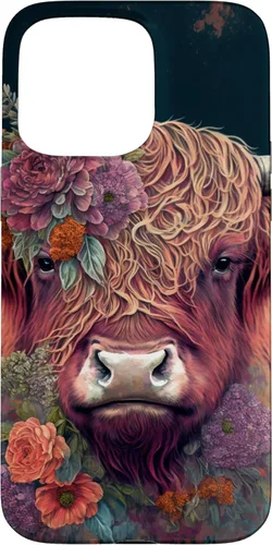 Miniatura 30 de Funda para iPhone SE (2020) / 7 / 8 Western Boho Highland Cow Farmer Lover