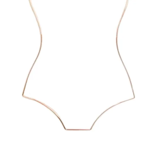 Miniatura 2 de 2 ganchos para traje de baño con forma de cuerpo, organizador de armario para niños, perchero para ropa de playa, colgador de ropa para armario