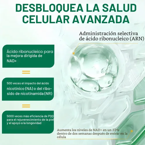 Miniatura 5 de NAD+ Resveratrol 910mg Suplemento para mujeres y hombres - 120 cápsulas (120 unidades (paquete de 1))