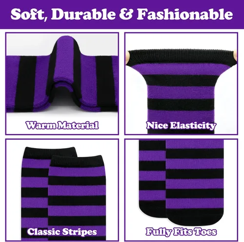 Miniatura 4 de 4 pares de calcetines de fútbol para niños pequeños, calcetines de fútbol para niñas, calcetines de fútbol para niños pequeños, calcetines de tubo