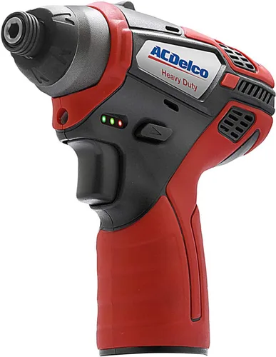 ACDelco ARI12105T G12 Series - Desarmador de impacto inalámbrico de iones de litio de 12 V, serie G12, de ¼" 82 pies-libra (sólo herramienta)