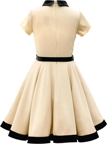 Miniatura 2 de BlackButterfly Vestido para niñas "Lucy" vintage Clarity 50, Negro