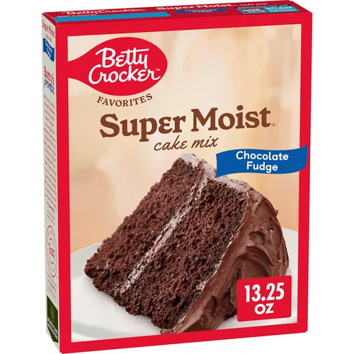 Miniatura 44 de Betty Crocker Delights Mezcla de pastel de chocolate alemán súper húmedo, 13.25 onzas (paquete de 12)