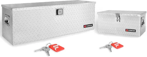 Miniatura 21 de FORWODE - Caja de herramientas de 48 pulgadas para cama de camión, de aluminio para camioneta, caja de herramientas para RV, cajas de herramientas