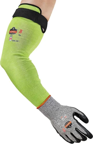 Miniatura 9 de Ergodyne ProFlex 7941 - Funda protectora resistente a los cortes, nivel de corte A4, par, lima, 22 pulgadas