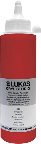 Miniatura 53 de Lukas CRYL Studio Artist - Pintura acrílica para artistas, Alizarín Carmesí, botella de 250 ml - Pinturas acrílicas de alto pigmento para pintar