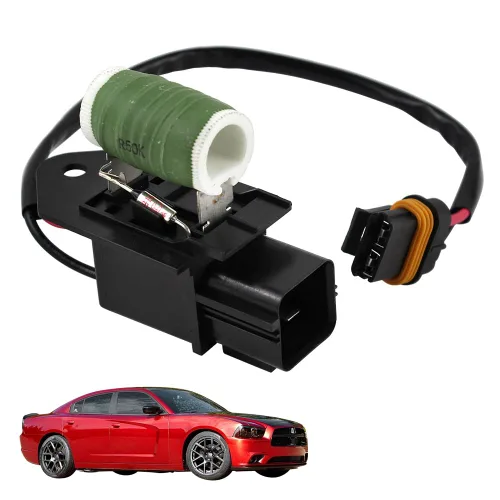 68050128AA Resistencia de relé del motor del ventilador del ventilador del radiador compatible con Dodge Charger Challenger 2009-2021 compatible con