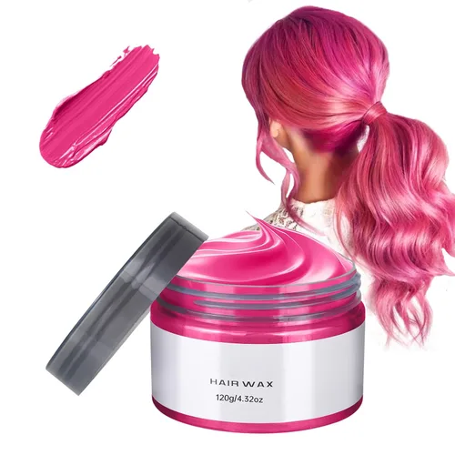 Miniatura 16 de Cera temporal de color dorado para el cabello, color rubio para hombres y mujeres, cera de tinte para el cabello, arcilla lavable para niñas de 4