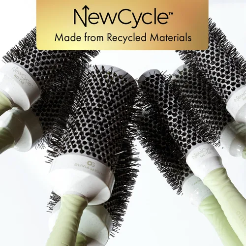 Miniatura 6 de Olivia Garden NewCycle Round Thermal Hair Brush (not Electrical) with Ceramic Barrel, Ionic Technology and Made from 100% Recycled