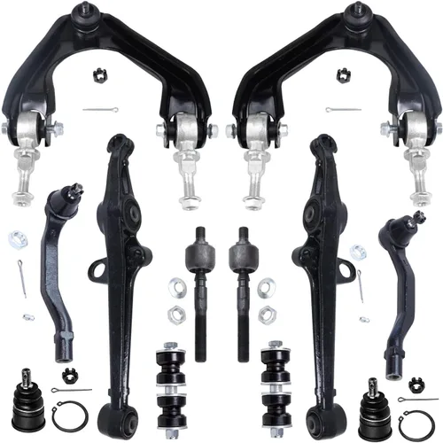 Miniatura 10 de Detroit Axle - Kit de extremo delantero para Ford 1998-2001 Explorer Mercury Mountaineer, 4 barras estabilizadoras delanteras y traseras, 2 brazos