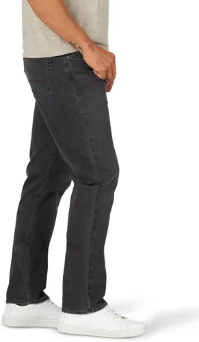 Miniatura 2 de Wrangler Authentics pantalones de jean elástico de corte atlético para hombre