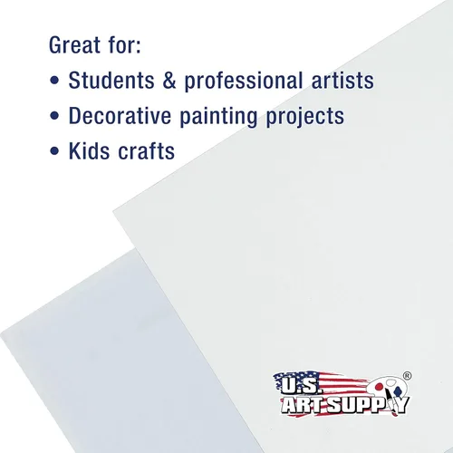 Miniatura 6 de US Art Supply Multi-Pack 6-ea de 3 x 5, 4 x 6, 5 x 7, 8 x 10 pulgadas calidad profesional pequeño bastidor de artista paquete surtido